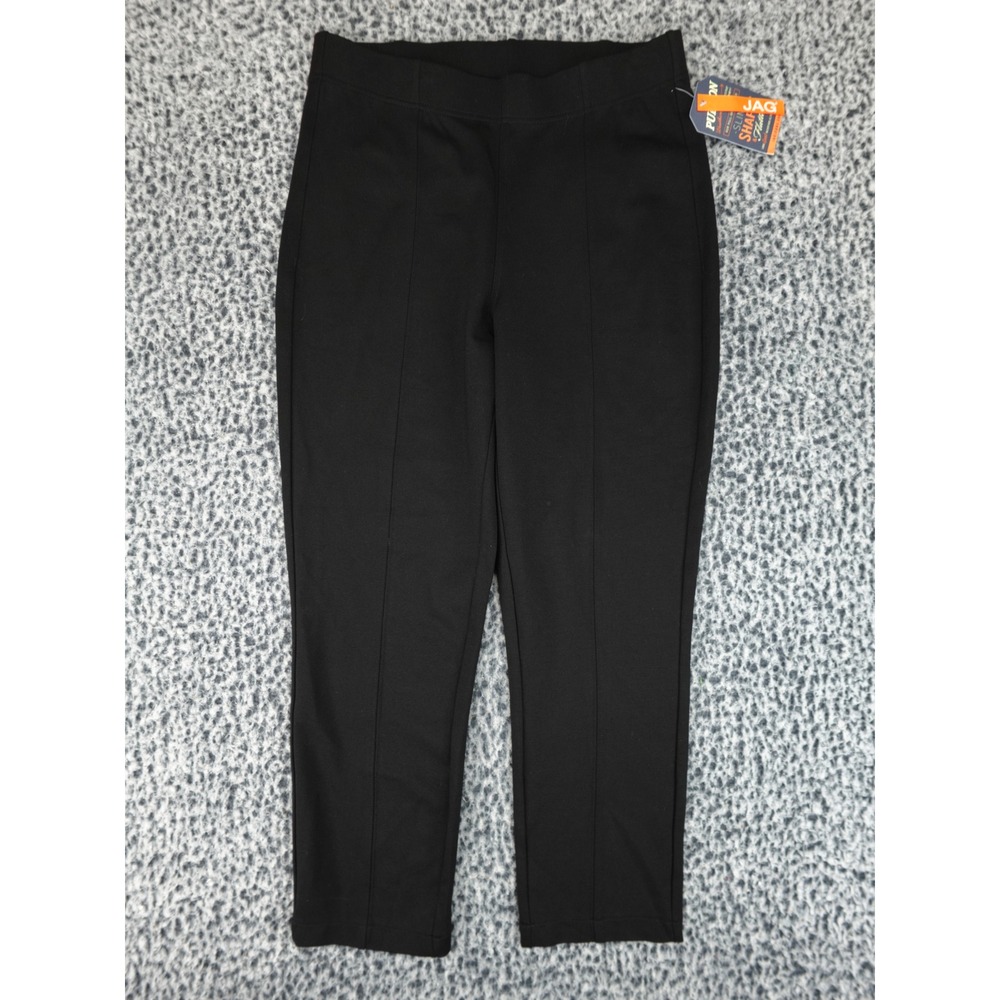Jag Jeans Slim Shape Pull On Crop Leggings Womens Small Black NWT J10001